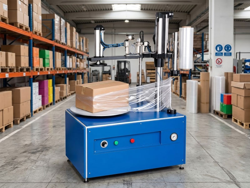 Box-Wrapping-Machine